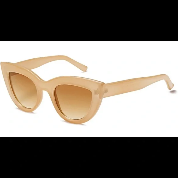 BRAND NEW WOMENS VINTAGE CATEYE SUNGLASSES NWT - Picture 2 of 3